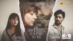 Dil Dhoondta Hai Phir Wohi Drama Cast